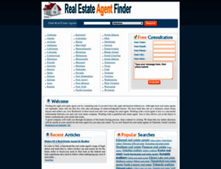 real-estate-agent-finder.info screenshot