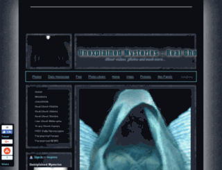 real-ghosts.webs.com screenshot