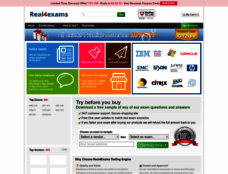 real4exams.com screenshot