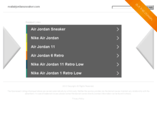 realairjordansneaker.com screenshot
