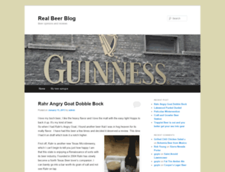 realbeerblog.com screenshot
