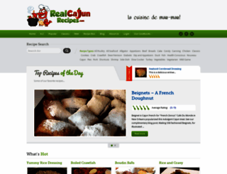 realcajunrecipes.com screenshot