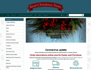 realchristmastrees.com.au screenshot
