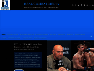 realcombatmedia.com screenshot