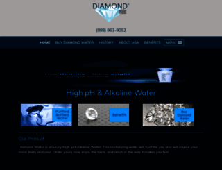 realdiamondwater.com screenshot