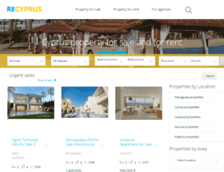 realestate-cyprus.com screenshot