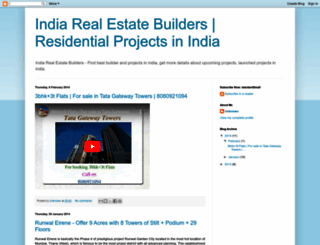 realestatebuilderinindia.blogspot.in screenshot