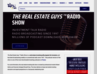 realestateguysradio.com screenshot