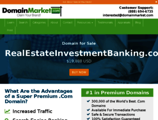 realestateinvestmentbanking.com screenshot