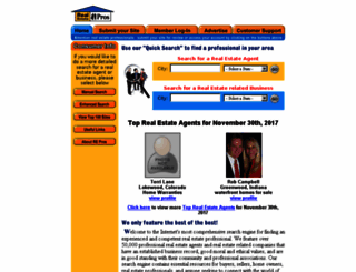 realestatepros.org screenshot