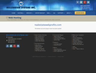 realestatewebprofits.com screenshot