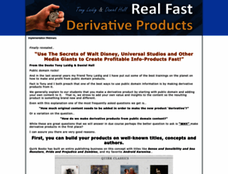 realfastderivativeproducts.com screenshot