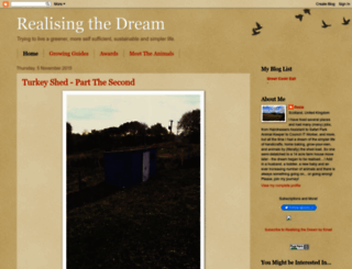 realisingthedream.blogspot.com screenshot