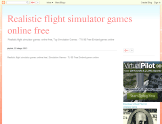 realistic-flight-simulator-games-free.blogspot.com screenshot
