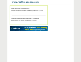 realite-agenda.com screenshot