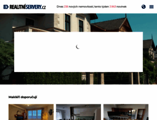realitniservery.cz screenshot