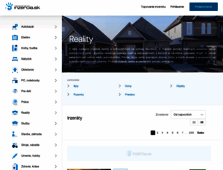 reality.inzercia.sk screenshot