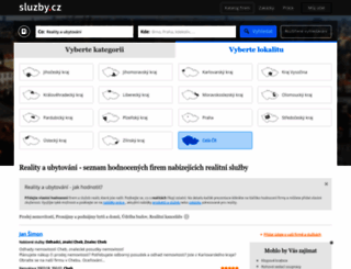 reality.sluzby.cz screenshot