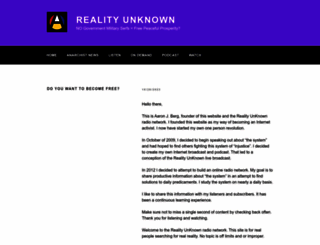 realityunknown.com screenshot