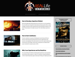reallifesuperman.com screenshot