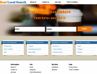 reallocalsearch.com screenshot