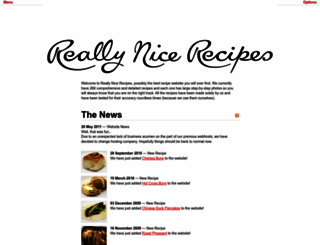 reallynicerecipes.com screenshot