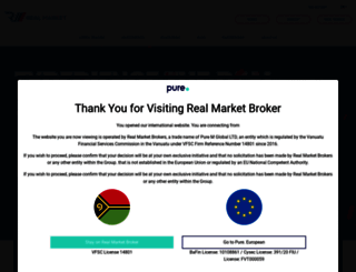 realmarketbrokers.com screenshot