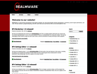 realmware.co.uk screenshot