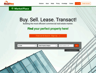 realnexmarketplace.com screenshot