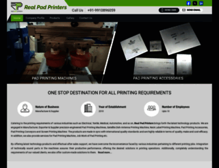 realpadprinters.com screenshot