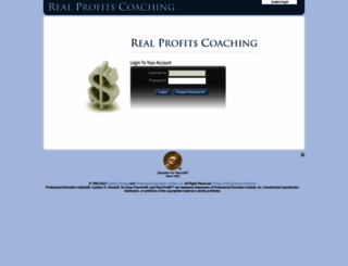 realprofitscoaching.com screenshot