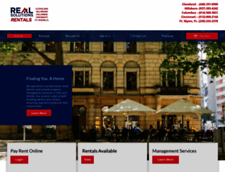 realsolutionsrentals.com screenshot