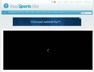 realsportsnet.com screenshot