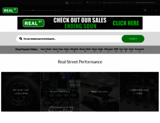 realstreetperformance.com screenshot