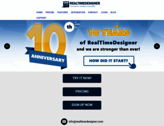 realtimedesigner.com screenshot