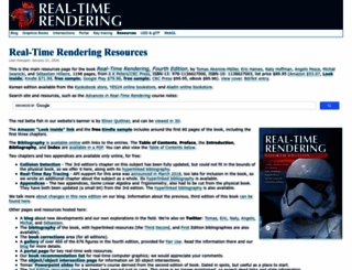realtimerendering.com screenshot