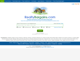 realtybargains.com screenshot