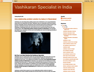 realvashikaranspecialistinindia.blogspot.com screenshot