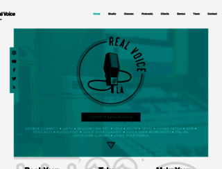 realvoicela.com screenshot