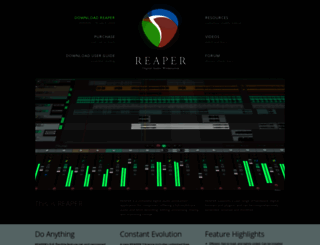 reaper.fm screenshot