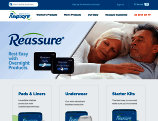 reassure.com screenshot