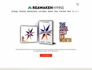 reawakenhymns.com screenshot