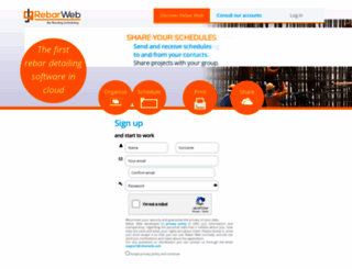 rebarweb.com screenshot