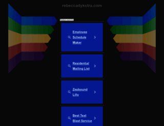 rebeccadykstra.com screenshot