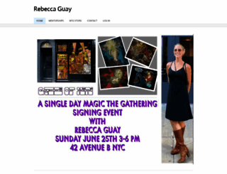 rebeccaguay.com screenshot