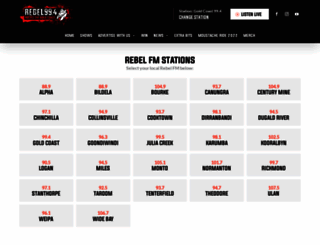 rebelfm.com.au screenshot