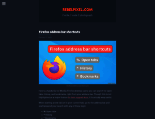 rebelpixel.com screenshot