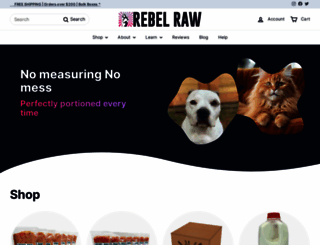 rebelraw.com screenshot