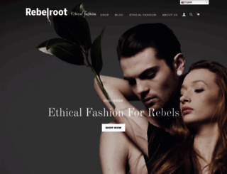 rebelroot.com screenshot