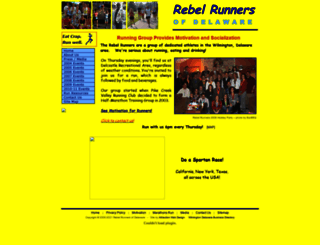 rebelrunners.com screenshot